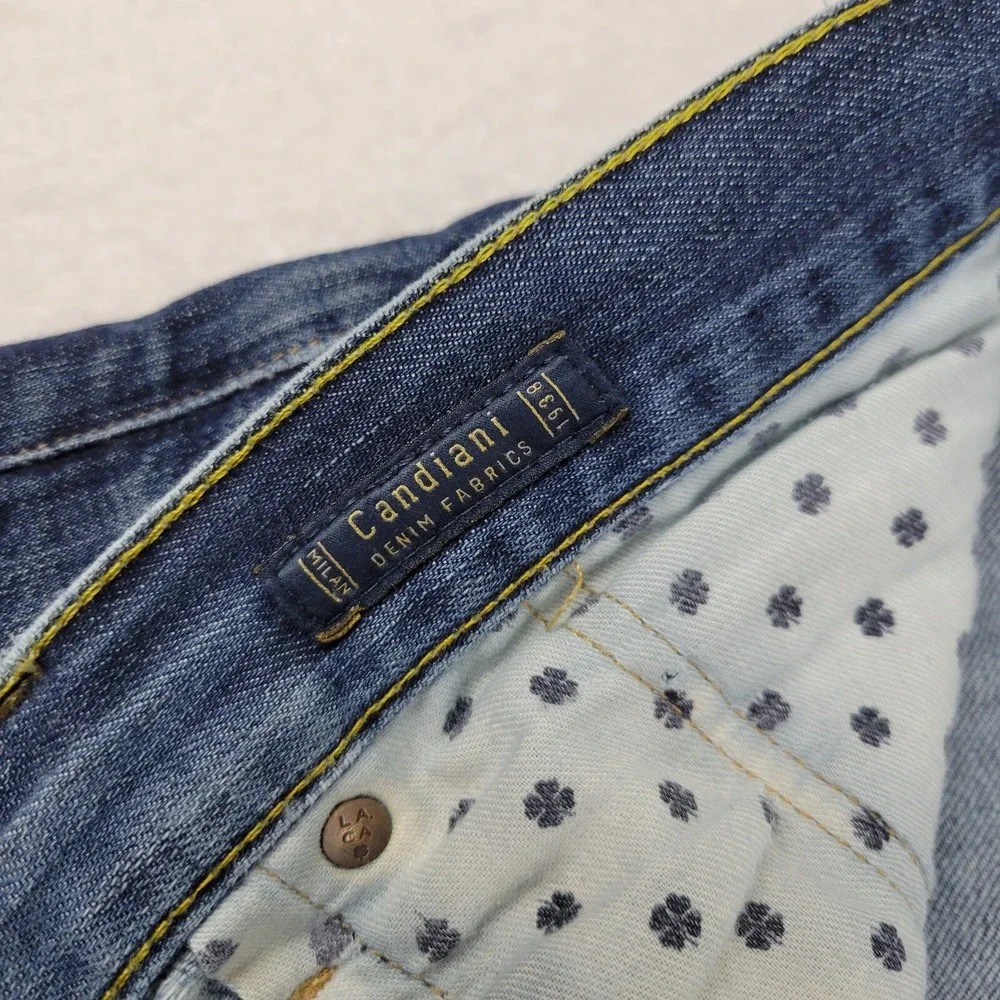 Thrashed Lucky Brand 363 Vintage Straight Candiani‎ 42 x 32 Cotton Blend READ***